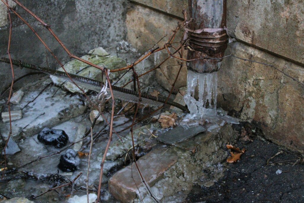 frozen pipes