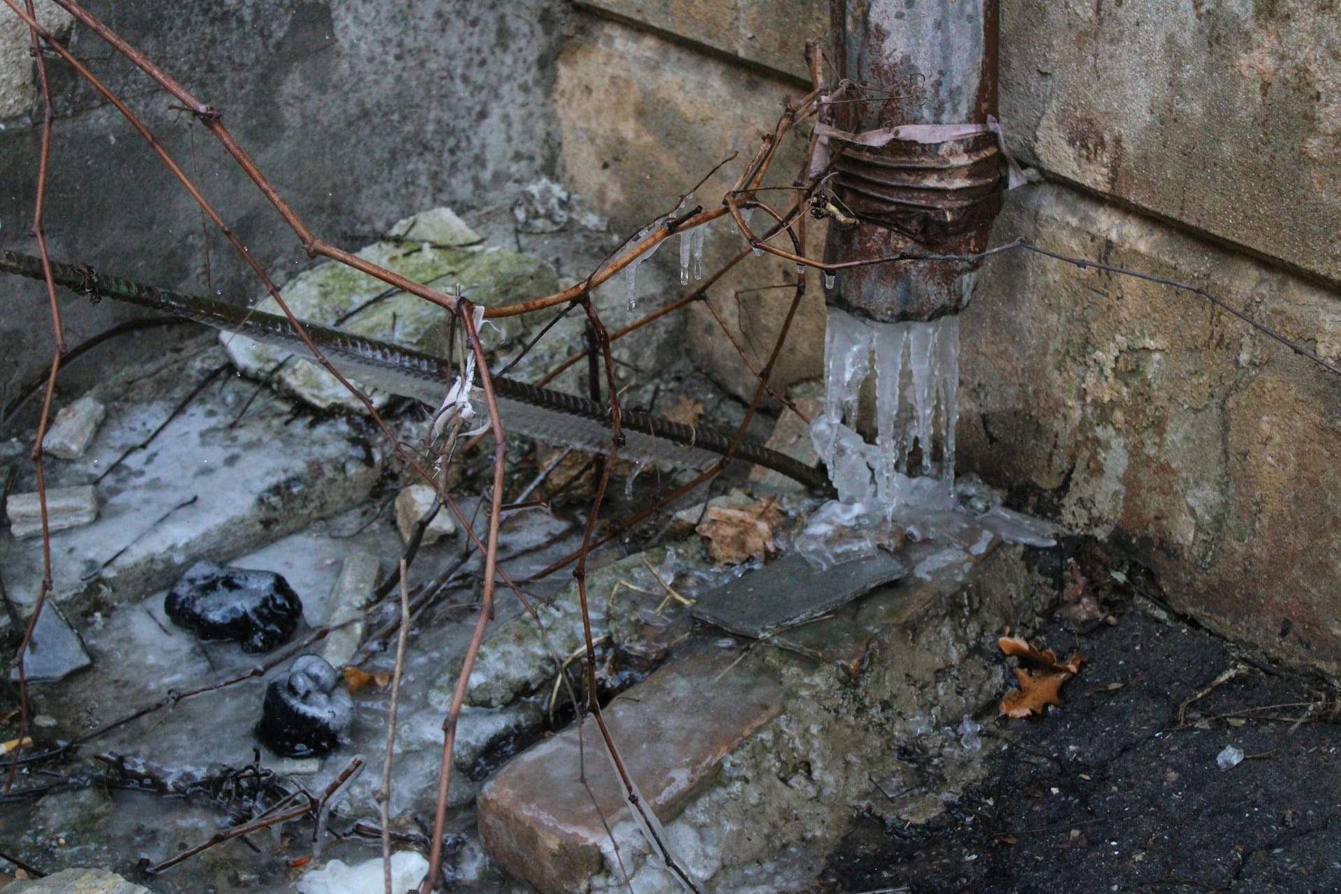 frozen pipes